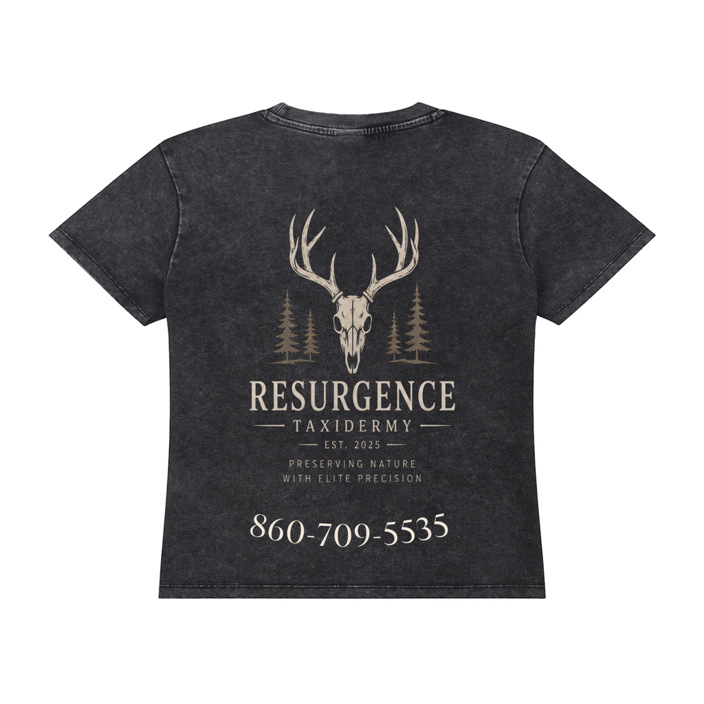 Vintage Wash Drop Shoulder T-shirt