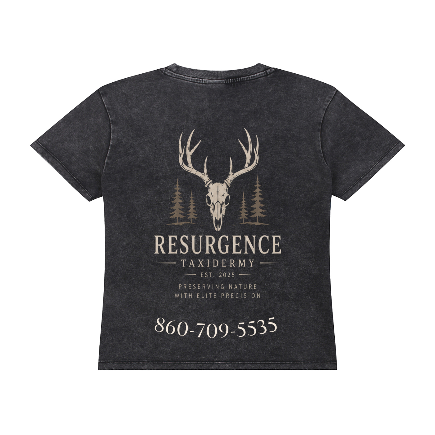 Vintage Wash Drop Shoulder T-shirt