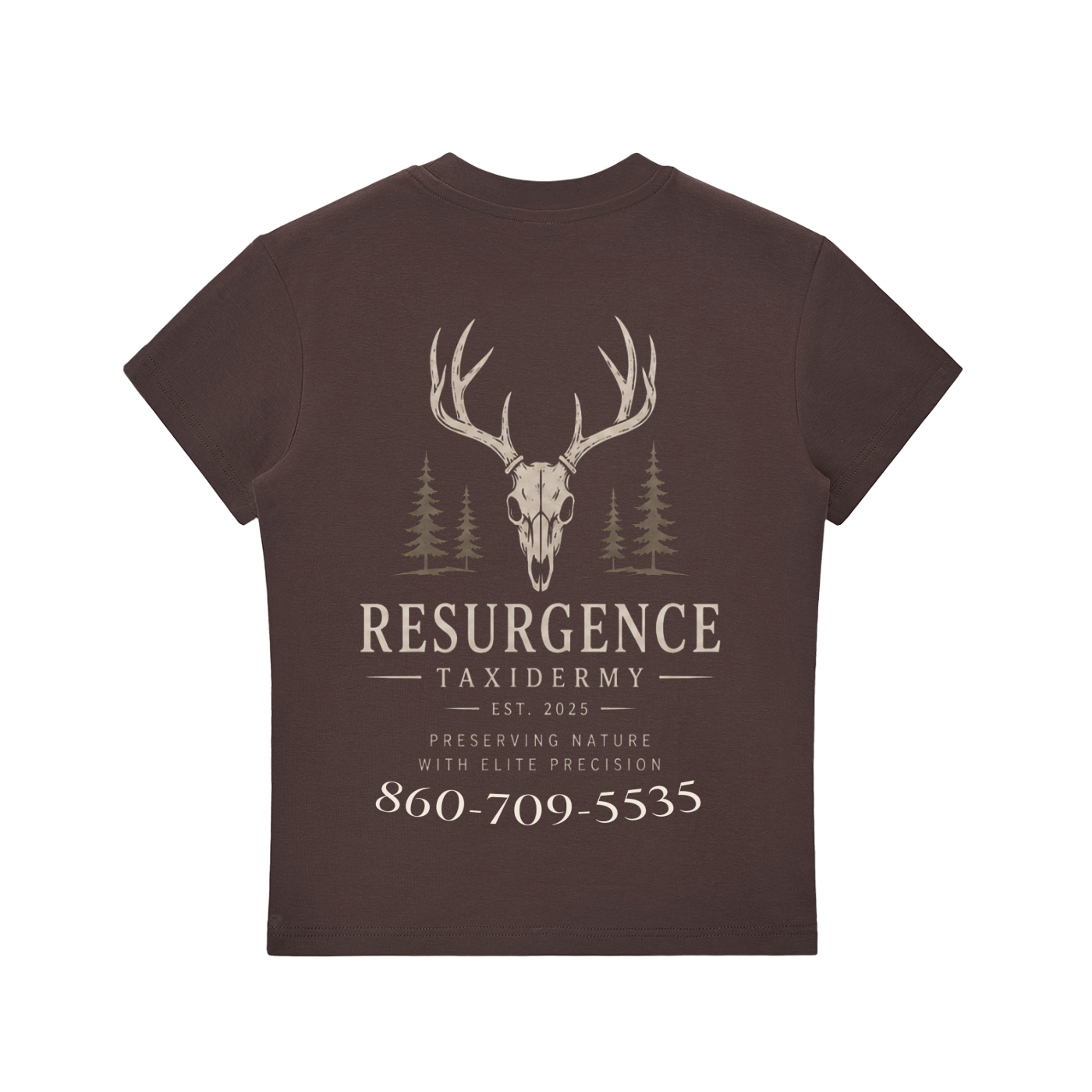 Essential Bodycon Crewneck T-Shirt